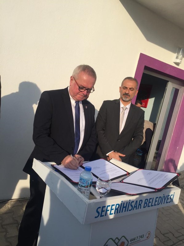 Almanya Hamm Belediyesi İle Ortaklık Protokolü İmza Törenimiz